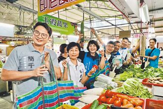 南投減塑 5市場推自備購物袋