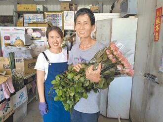 豐原 夫妻打造玫瑰園 推廣在地產業