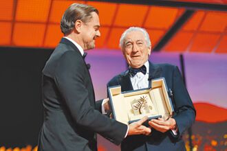 勞勃狄尼洛激動 領榮譽金棕櫚獎