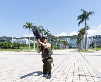 博愛營區無人機反制教育訓練 強化營安狀況應處