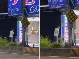 凍抹條！噁男檳榔攤前看辣妹「清槍套弄20秒」 警要查了