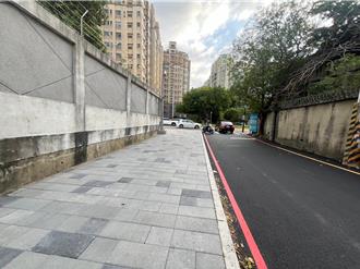 竹市東園街人行道銜接工程完工 提升通行安全性