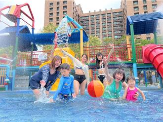 自來水園區「水鄉庭園」17日搶先開放 ！夏日親子戲水首選