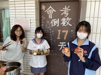 國中大會考登場！台南學校午餐菜色滿滿「加油味」
