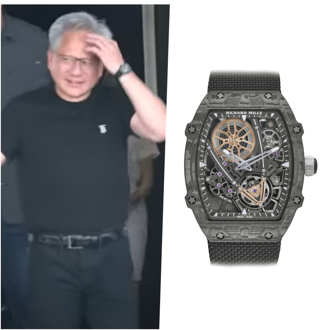 戴「4千萬名錶」被虧！黃仁勳裝傻這樣說 520加碼曝戀愛史