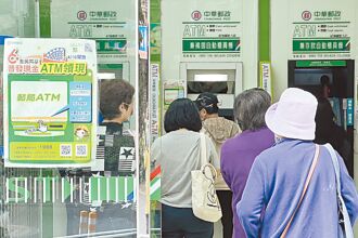防詐 郵局金融卡單日限提10萬