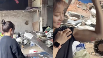 影》陸正妹復健師「斜槓撿回收」  辣秀肌肉線條：賺比醫院多！