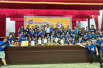 苑裡國小「萌虎排球隊」勇奪中華盃冠軍
