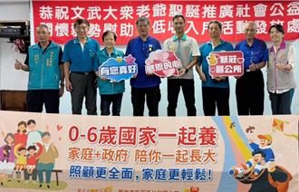 新莊文武大眾爺聖誕慶端午 關懷弱勢共1328戶受惠