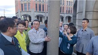 卓榮泰視察岸內影視基地   提文化部預算解凍歸功文化人力量大