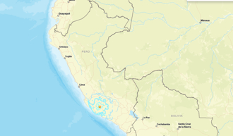 地牛翻身！秘鲁天亮前强震规模6.0 首都摇晃