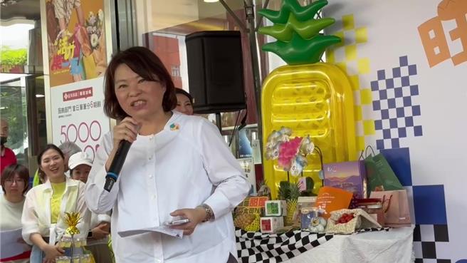 嘉義市長黃敏惠被叫「美女市長」驚呼疑似詐騙。（嘉市府提供／廖素慧嘉市傳真）