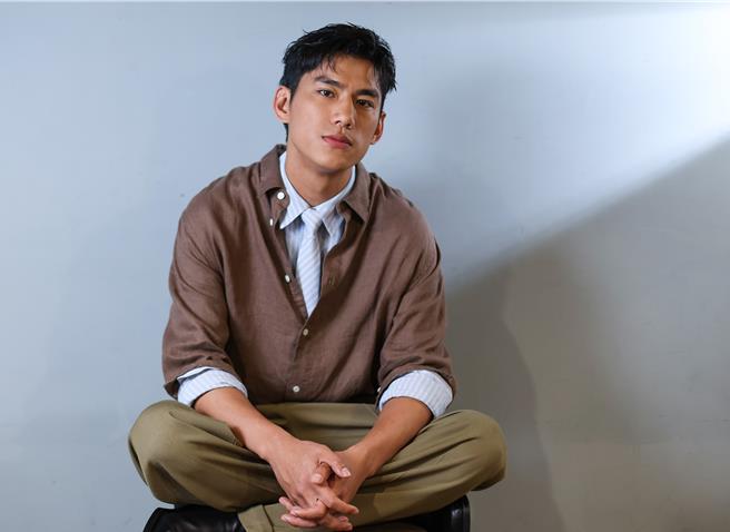 朱軒洋為《搜查瑠公圳》接受本報專訪，罕見直面感情爭議，。（陳俊吉攝）