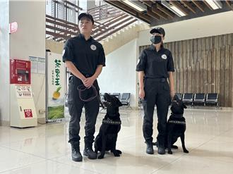 桃園汪汪隊帥氣出任務 助龜山警護世壯運盛事