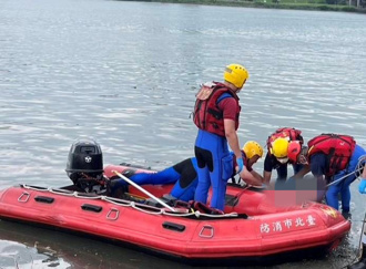 台北橋下驚見人影 民眾嚇壞急報案！男子成浮屍身分待確認