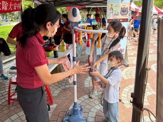 社區好厝邊消防安全不缺席  反毒反霸凌防災宣導園遊會