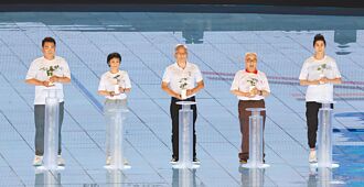 黃仁勳點種子聖火 世壯運揭序幕