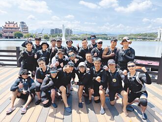 龍潭龍舟操練 148勁旅月底競技