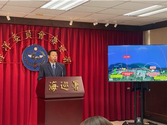 陸男稱駕艇抵桃園沙灘插旗拍片  海巡署：岸際地點確實在桃園