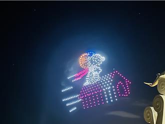 澎湖海上花火節 史努比無人機今晚復飛