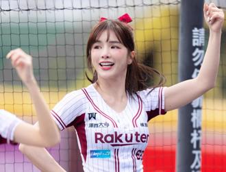 太狂！乐天女孩岱萦「连续12天全勤应援」 旺盛体力拚啦啦队一姐