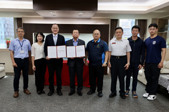 北市消與南亞技院合作 簽署備忘錄互惠無人機技術