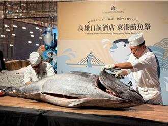 黑鮪魚季登場！ 高雄日航推「183kg解體秀」超吸睛