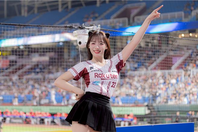 河智媛。（乐天桃猿提供）