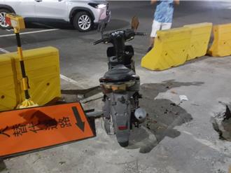 骑哥哥已吊牌机车酒驾自撞　高雄男一撞犯2罪惨了