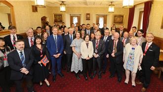 蔡英文英國演說：台供應鍊願在全球扮演更積極角色