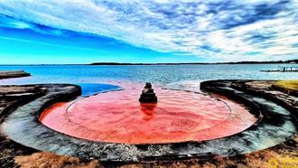 澎湖海面現「血池」珊瑚產卵大爆發 絕美瞬間曝光