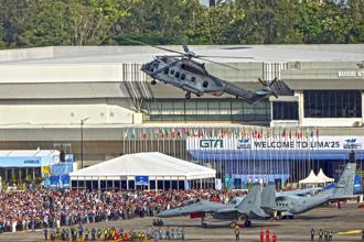 2025蘭卡威國際航展登場  各型戰機大秀美技