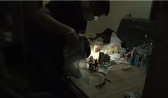 缉毒出奇招！台中刑大干员「翻墙」逮毒贩 药头恍神栽了