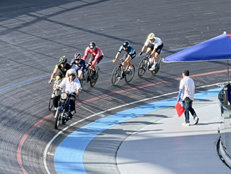 世壯運自由車場地賽邁入第3天  運動局長親臨賽場為海內外好手加油