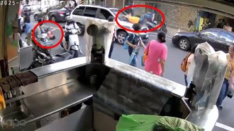 台南恐怖暴衝片！人甩引擎蓋被撞飛 夫妻散步他慘死輪下