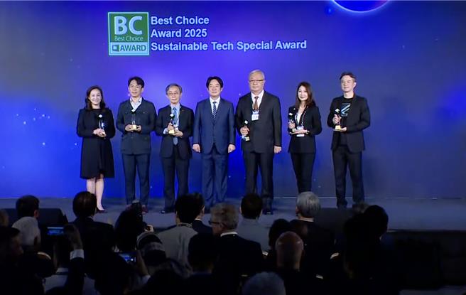 出席COMPUTEX 2025 賴清德：人工智慧的世界 台灣希望可以成為支點。曾薏蘋截圖