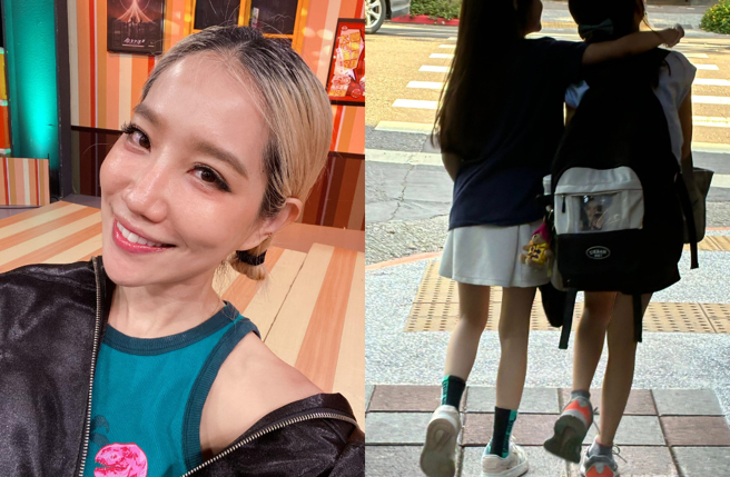 三峽車禍，讓楊皓如憂心家中兒女步行上學的安全問題。（圖／翻攝自楊皓如臉書）