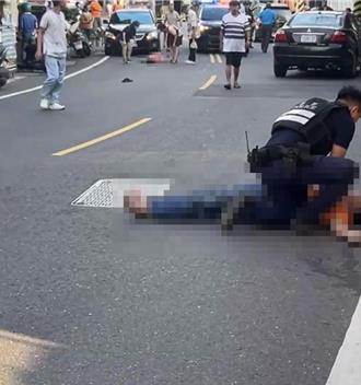 台南夫妻散步遭癲癇駕駛撞飛釀1死1傷    家屬：哭到眼淚乾了