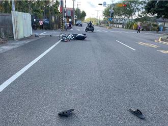 騎車闖紅燈！屏東女大生衝撞酒駕單車騎士 8旬翁搶救2天不治