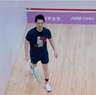 世壯運》蔣萬安比壁球連勝2場痛宰對手 有望一路進決賽