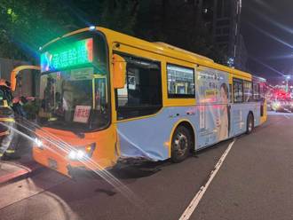 北市公車擦撞庇護島釀2傷 施工廠商未設警示遭罰3萬元