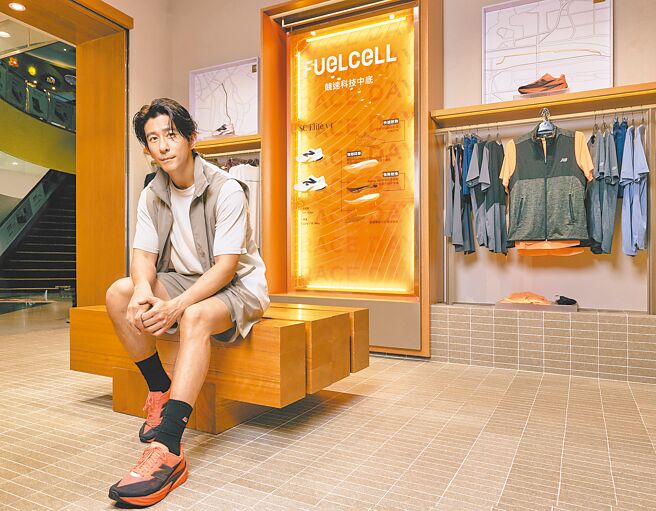 修杰楷20日出席运动品牌店开幕活动。（品牌提供）