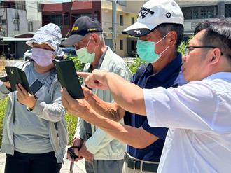 嘉义县太保市公所开课 教农民用APP通报天然灾害