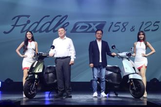 SYM首發風格旗艦Fiddle DX 158