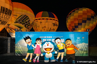 哆啦A夢熱氣球 全台首亮相就在臺東
