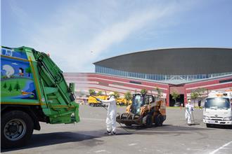 台南環保局聯合多縣市 演練災後環境復原與資源調度