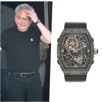 黃仁勳戴4千萬名錶 被大咖狂虧！專家竟說「超節儉」 原因很簡單