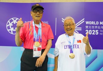 世壮运》不老双星创佳绩 唐成瑶「开五金行」 林汝聪靠运动防老