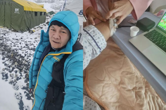 65歲眭澔平登聖母峰出事！ 昏迷60小時 腦水腫、高燒急返台