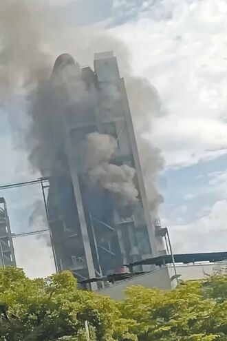 斷電2分鐘 台泥花蓮和平廠竄火